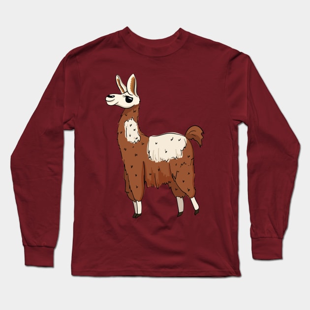 Funny Alpaca Love Tshirt Long Sleeve T-Shirt by yaros